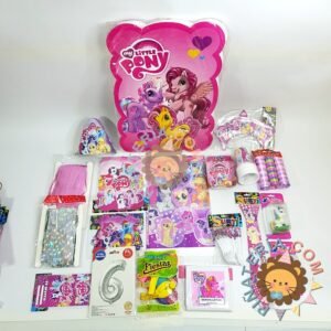 kit de decoración personalizado para fiestas infantiles | Decoración temática Mi pequeño Pony para cumpleaños infantil fiestas y piñatas Bogotá
