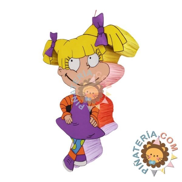 piñata personalizada para fiestas infantiles| Decoración temática Angelica aventuras en pañales para cumpleaños infantil piñateria Bogotá