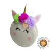piñata personalizada para fiestas infantiles| Decoración temática Unicornio pestañas para cumpleaños infantil piñateria Bogotá