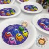 kit de decoración personalizado para fiestas infantiles| Decoración temática Among us para cumpleaños infantil fiestas y piñatas - piñatería en Bogotá