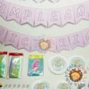 kit de decoración personalizado para fiestas infantiles| Decoración temática Unicornio pestañas para cumpleaños infantil fiestas y piñatas - piñatería en Bogotá